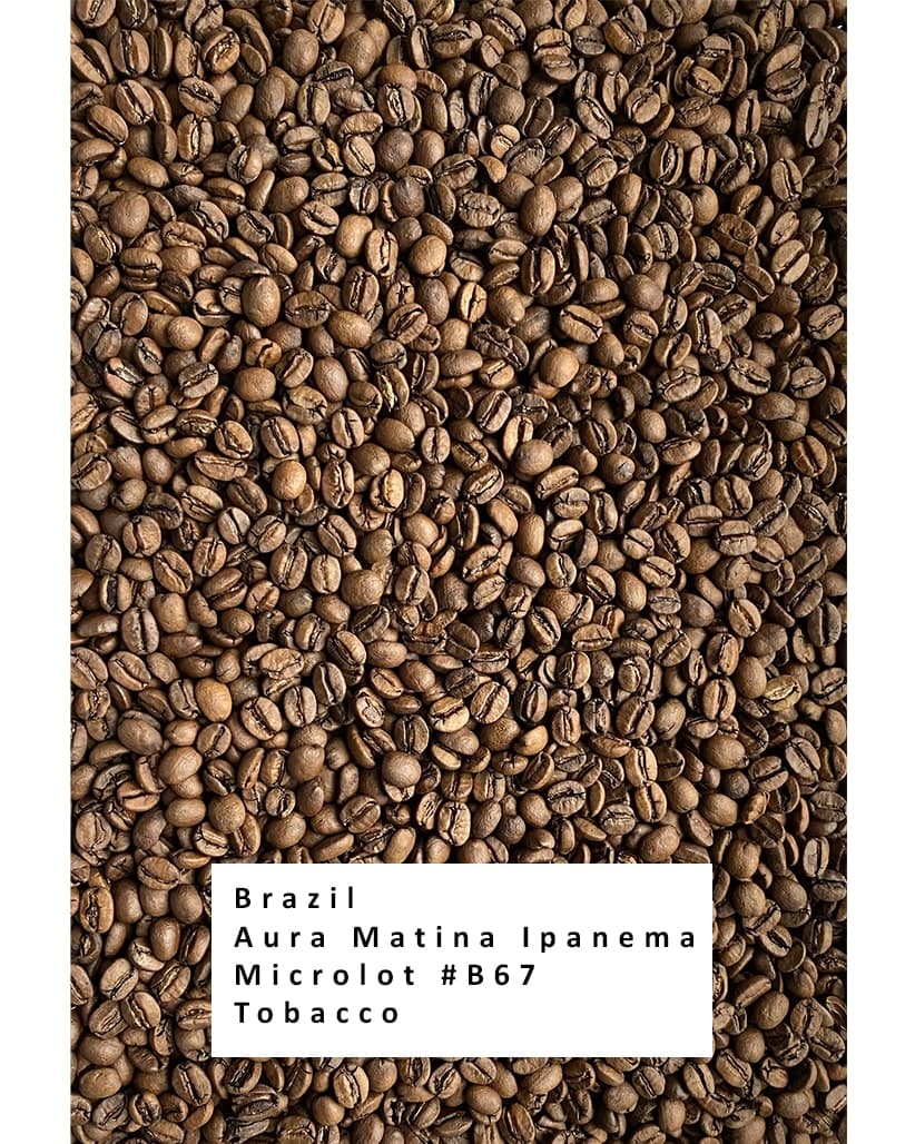 Кофе в зернах Бразилия Аура Матина Ипанема Микролот #B67 Tobacco (Aura Matina Ipanema Microlot #B67 Tobacco) 2