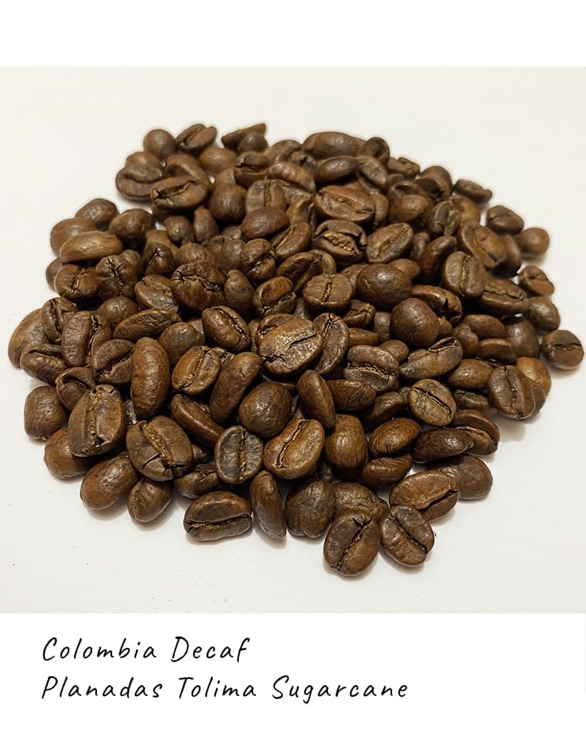 Кофе в зернах Колумбия Decaf (без кофеїну) Планадас (Planadas Tolima Sugarcane. Decaf) 2