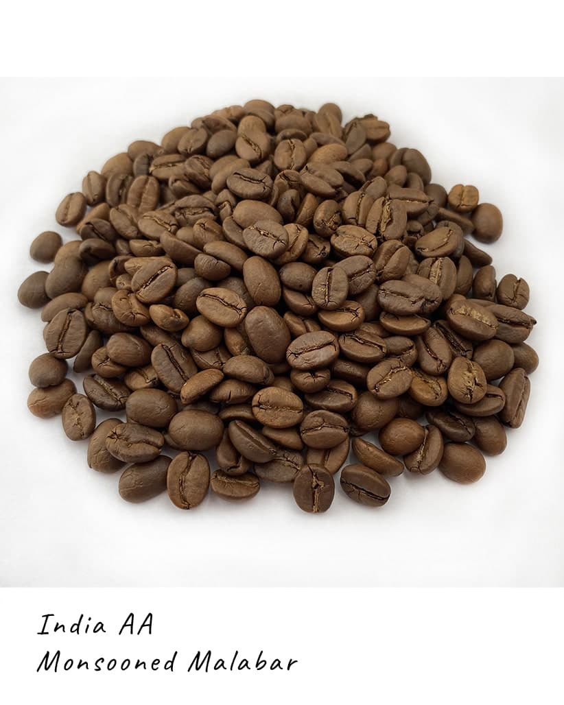 Кофе в зернах Индия Муссонный Малабар АА (Monsooned Malabar AA) 2
